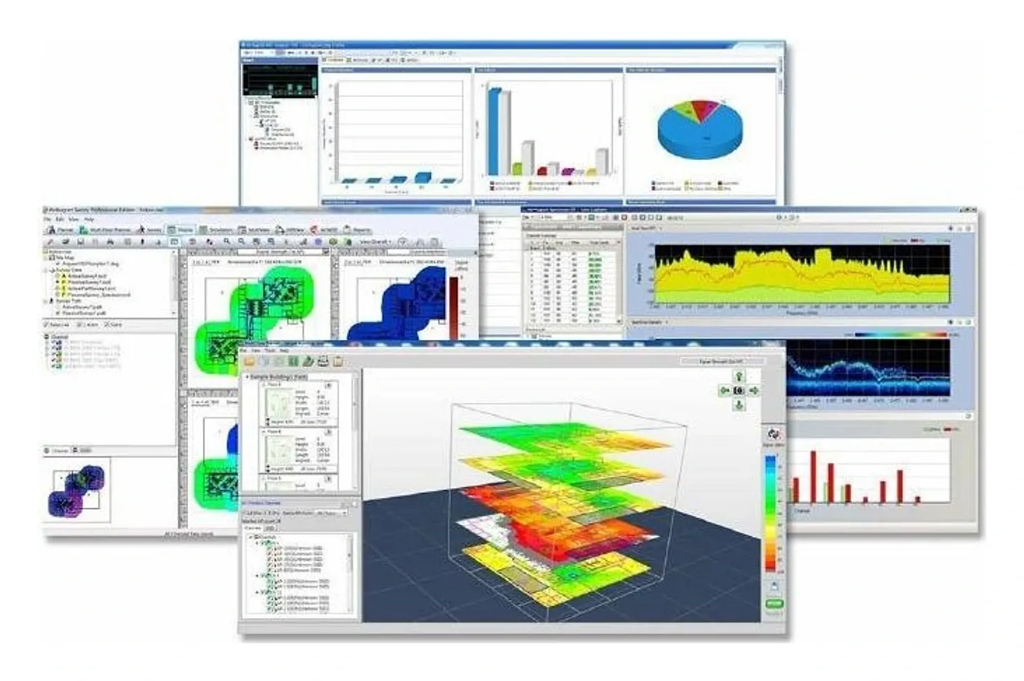 Suite de software Fluke Networks para WiFi